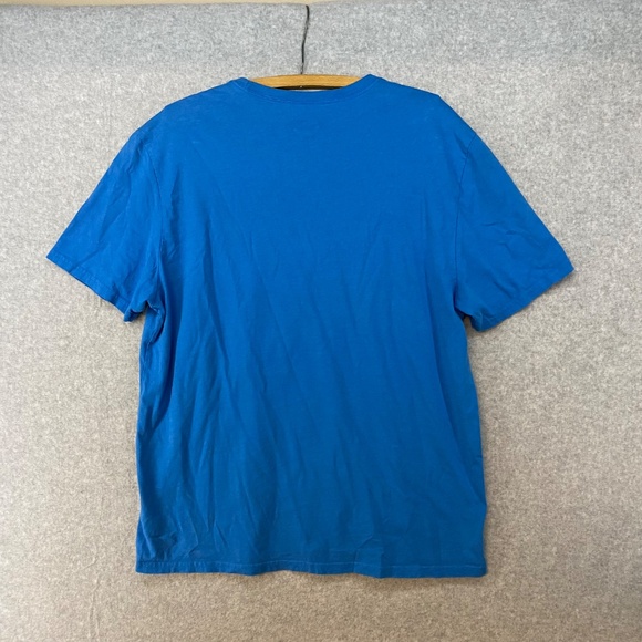 Life is Good Shirt Mens Large Blue Keep it Salty Beard Guy Beanie Sailor - Picture 11 of 11